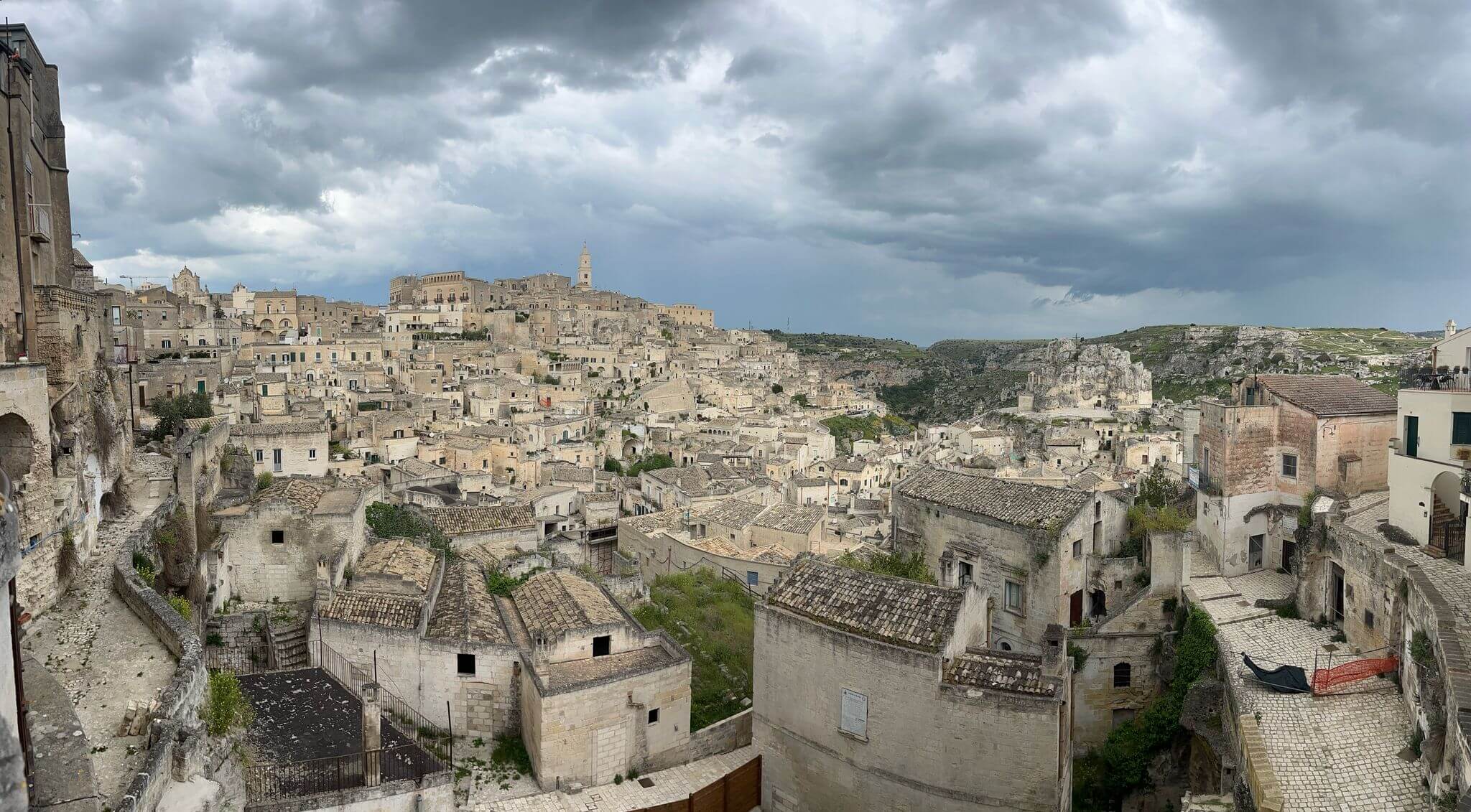 העיר matera באיטליה
